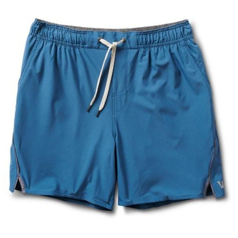 Vuori Trail Shorts Pool Blue - New with tags-Large